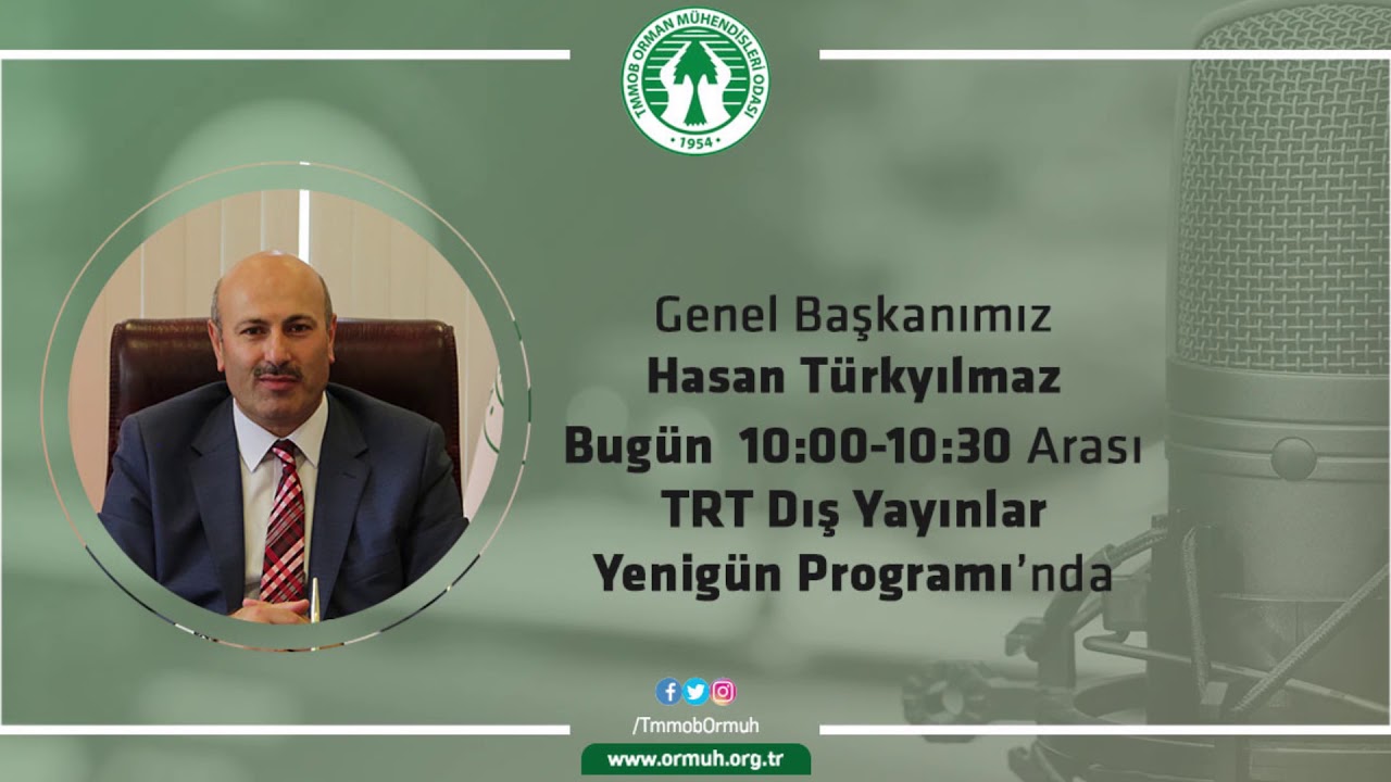 Genel Başkanımız Hasan Türkyılmaz TRT Türkiye’nin Sesi Radyosu Yenigün Programı’nda