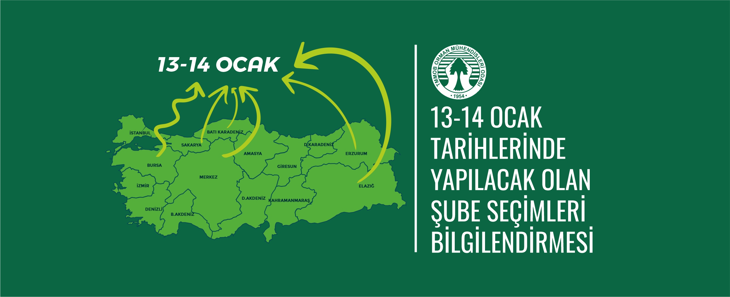 Şube Genel Kurul Tarihleri ve Yerleri