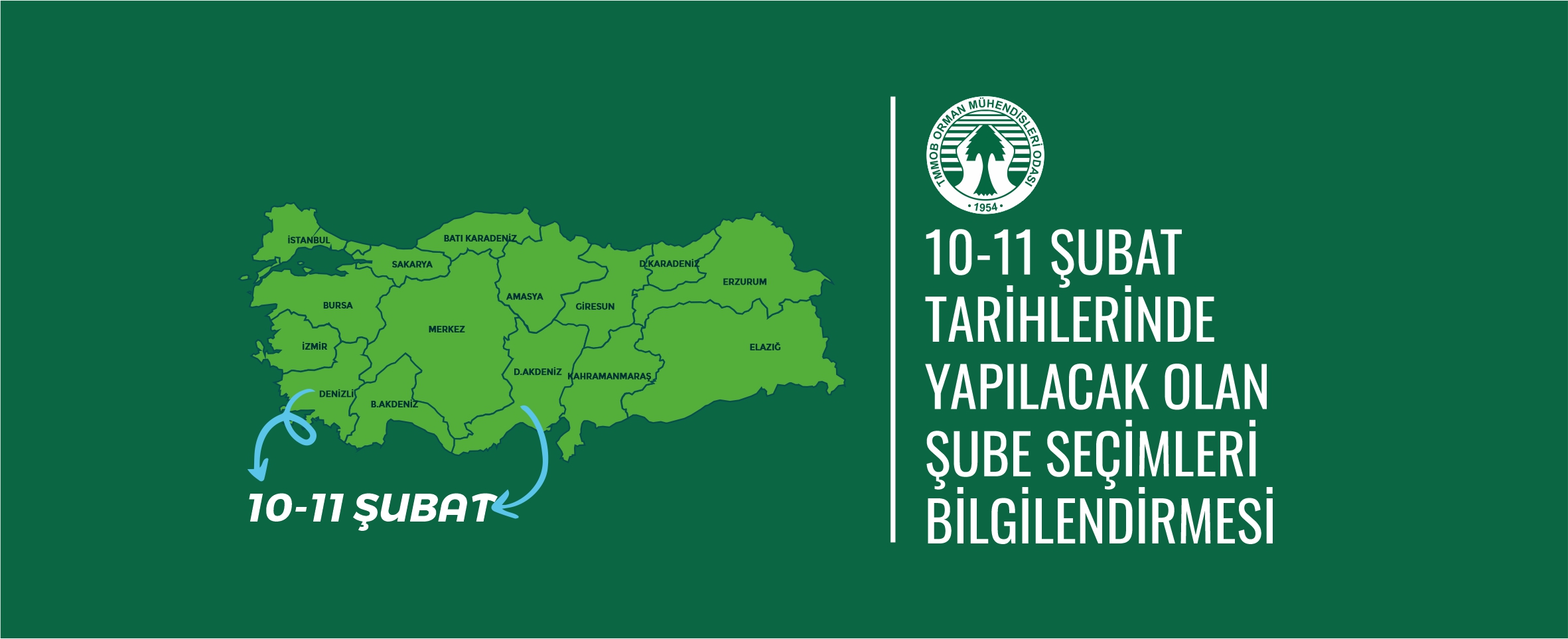Şube Genel Kurul Tarihleri ve Yerleri