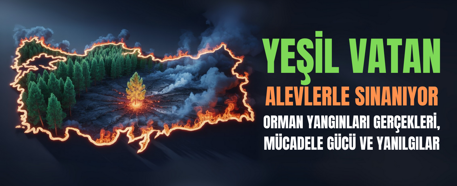 Yeşil Vatan Alevlerle Sınanıyor: Orman Yangınları Gerçekleri, Mücadele Gücü ve Yanılgılar