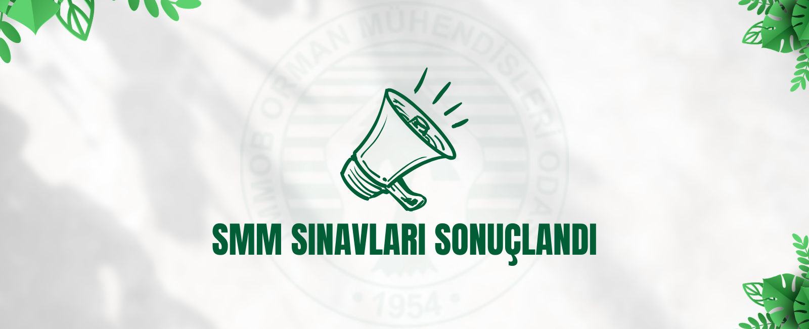 SMM SINAVLARI SONUÇLANDI