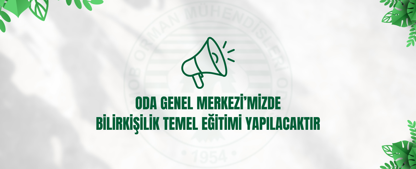 ODA GENEL MERKEZİ’MİZDE BİLİRKİŞİLİK TEMEL EĞİTİMİ YAPILACAKTIR