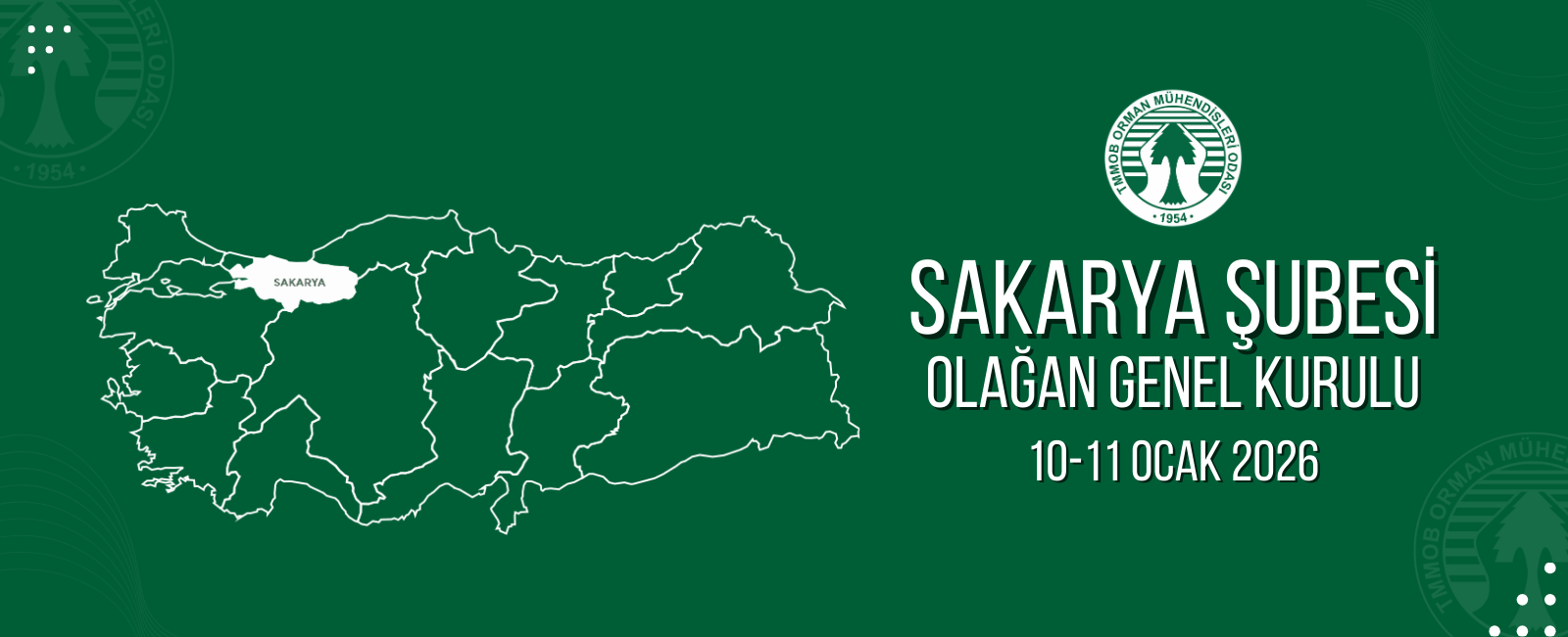 SAKARYA ŞUBESİ OLAĞAN GENEL KURUL ÇAĞRISI