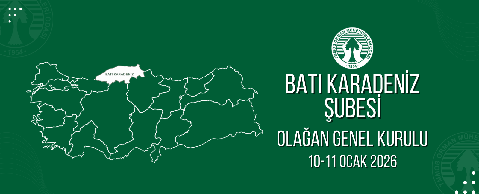 BATI KARADENİZ ŞUBESİ OLAĞAN GENEL KURUL ÇAĞRISI