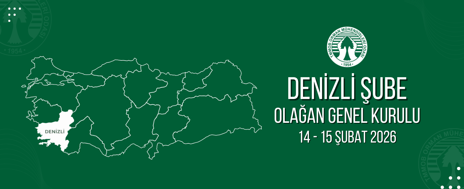 DENİZLİ ŞUBESİ OLAĞAN GENEL KURUL ÇAĞRISI