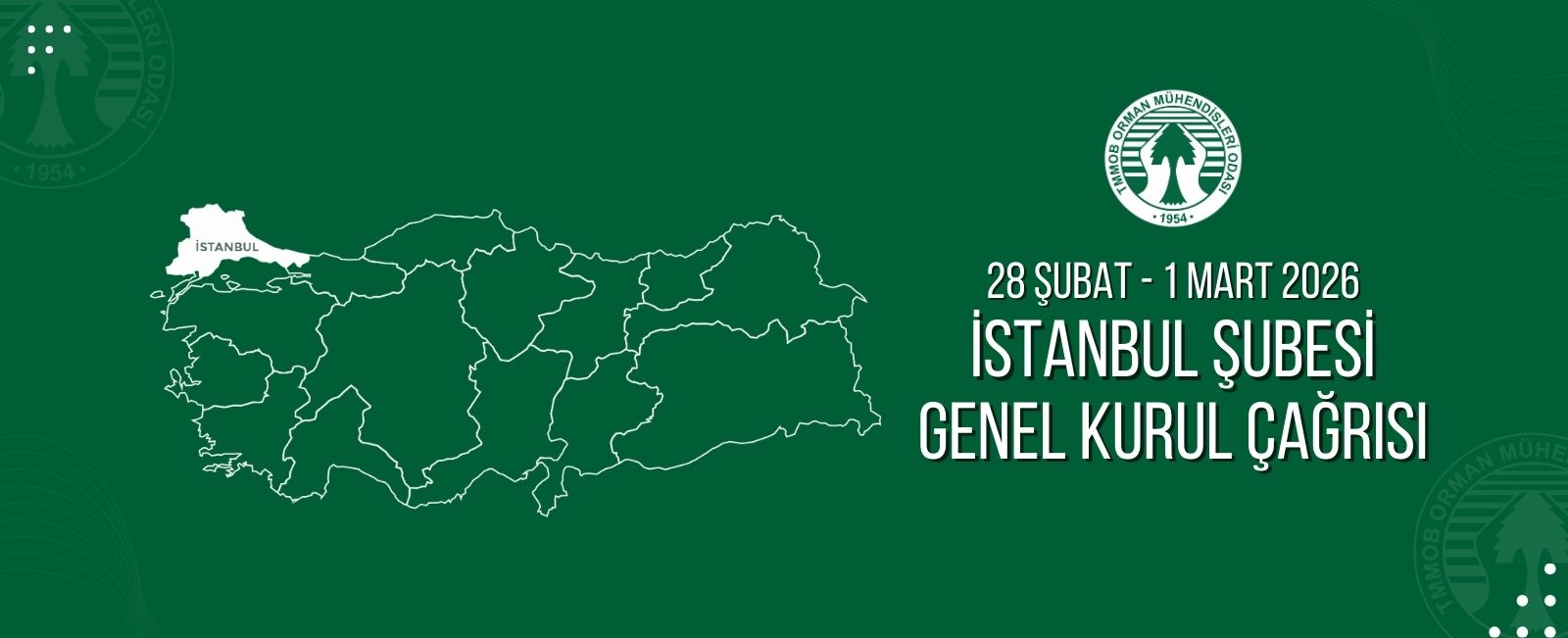 İSTANBUL ŞUBESİ GENEL KURUL ÇAĞRISI